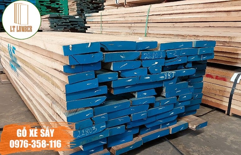 Gỗ dương (gỗ poplar) xẻ sấy nhập khẩu