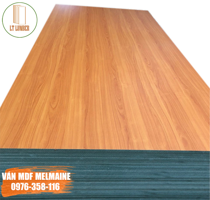 MDF phủ melamine vân gỗ cao cấp