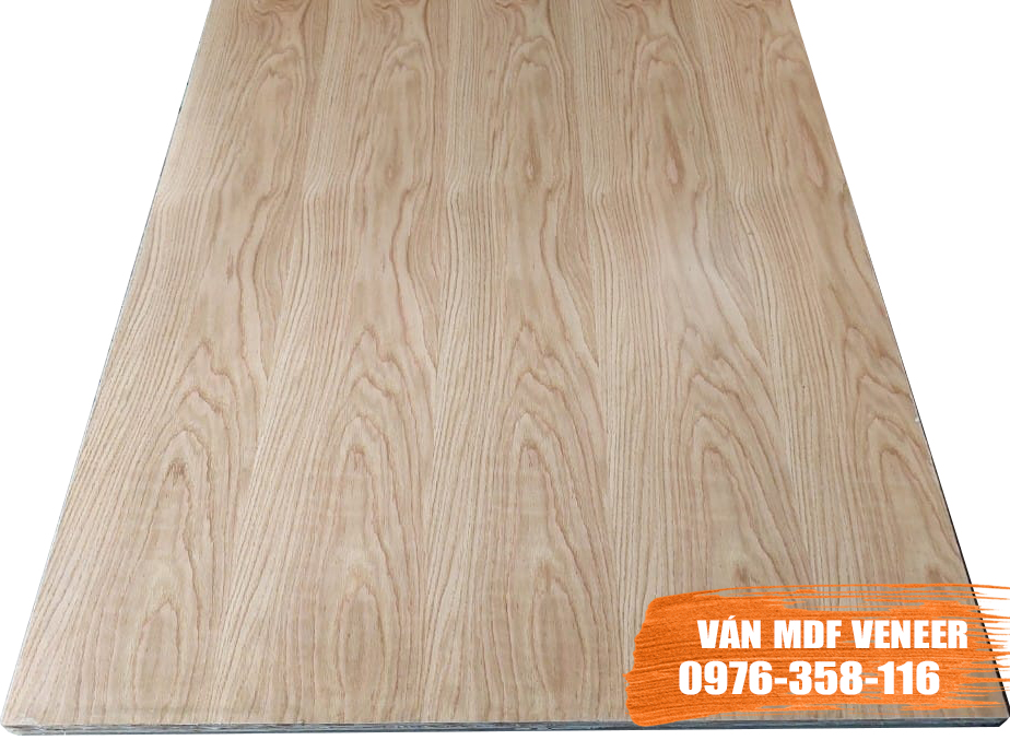 Ván mdf phủ veneer sồi LTLumber